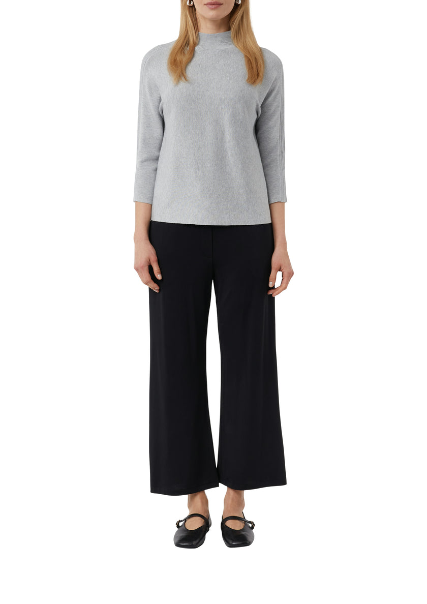 Strickpullover - Stehkragen