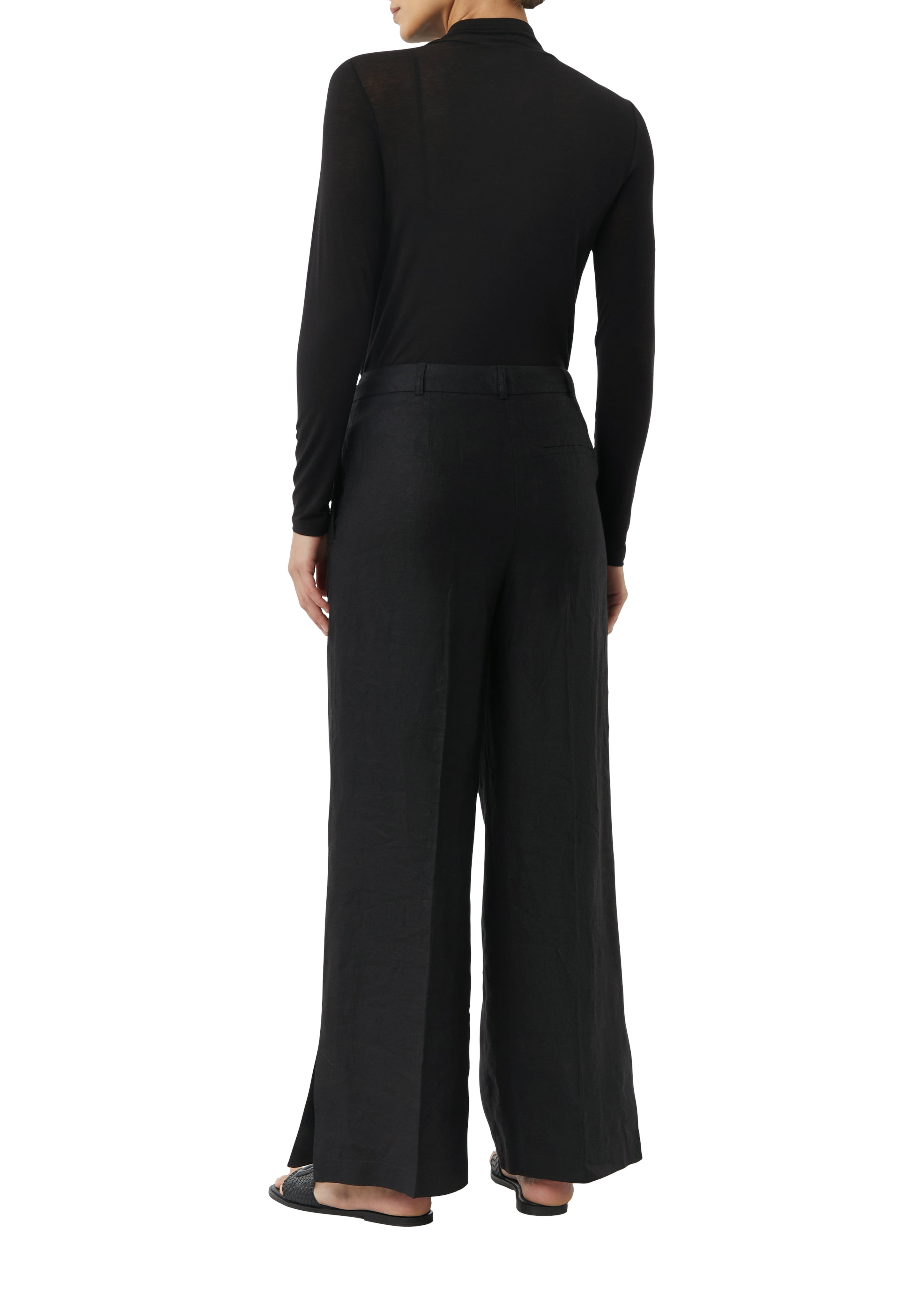 Langarmshirt - Stehkragen