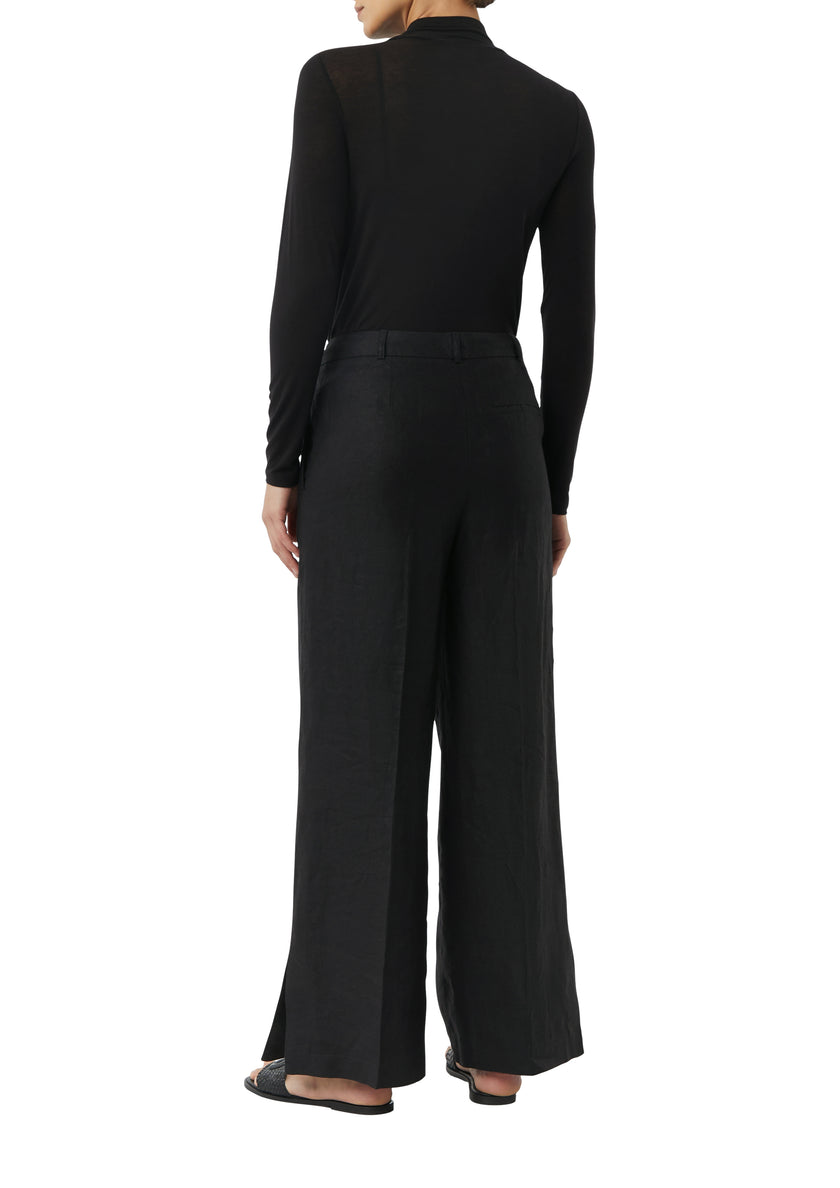 Langarmshirt - Stehkragen