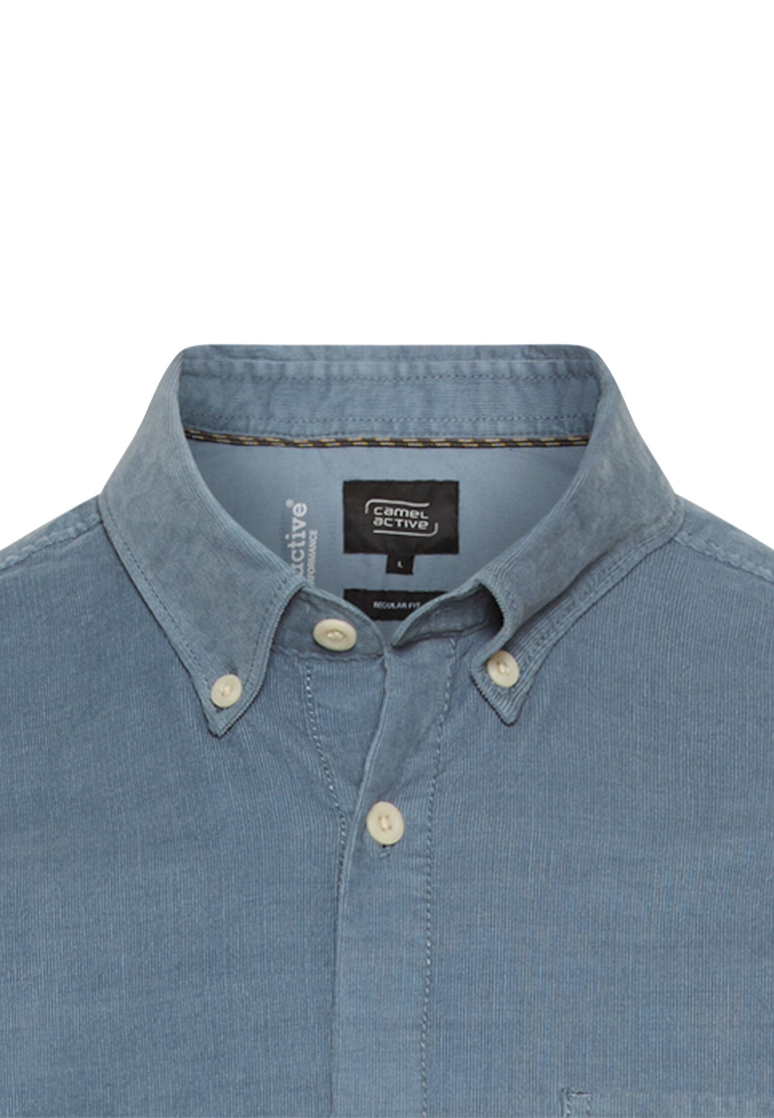 Langarmhemd - Feincord