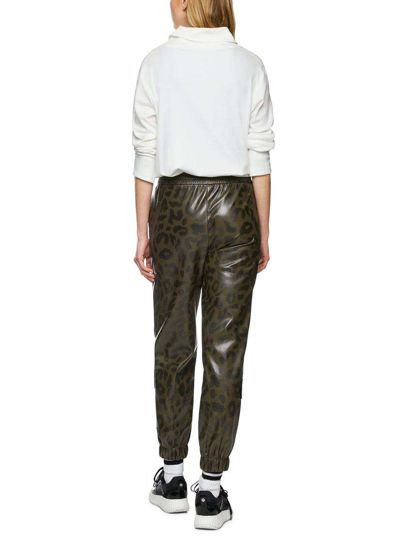 Joggpant - Lederimitat - Roye