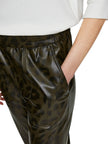 Joggpant - Lederimitat - Roye