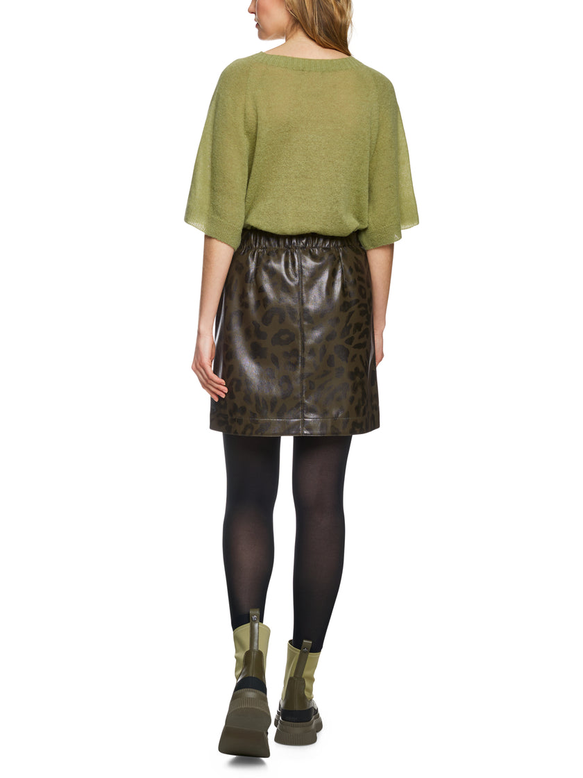 Minirock - Lederimitat