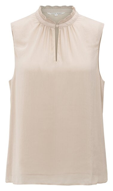 Bluse - Rüschenkragen