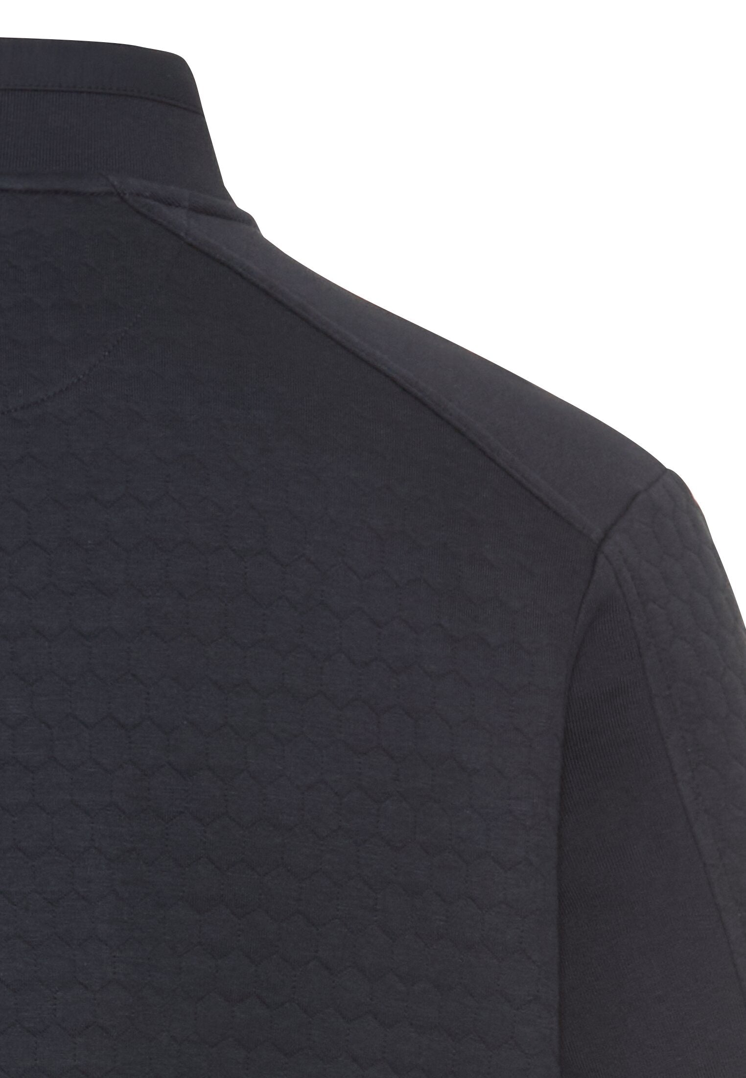 Sweatjacke - Materialmix