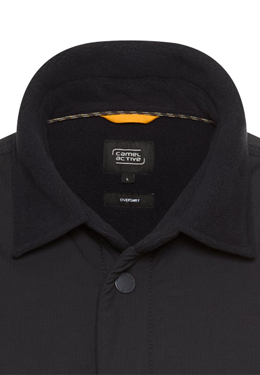 Sweatjacke - Materialmix