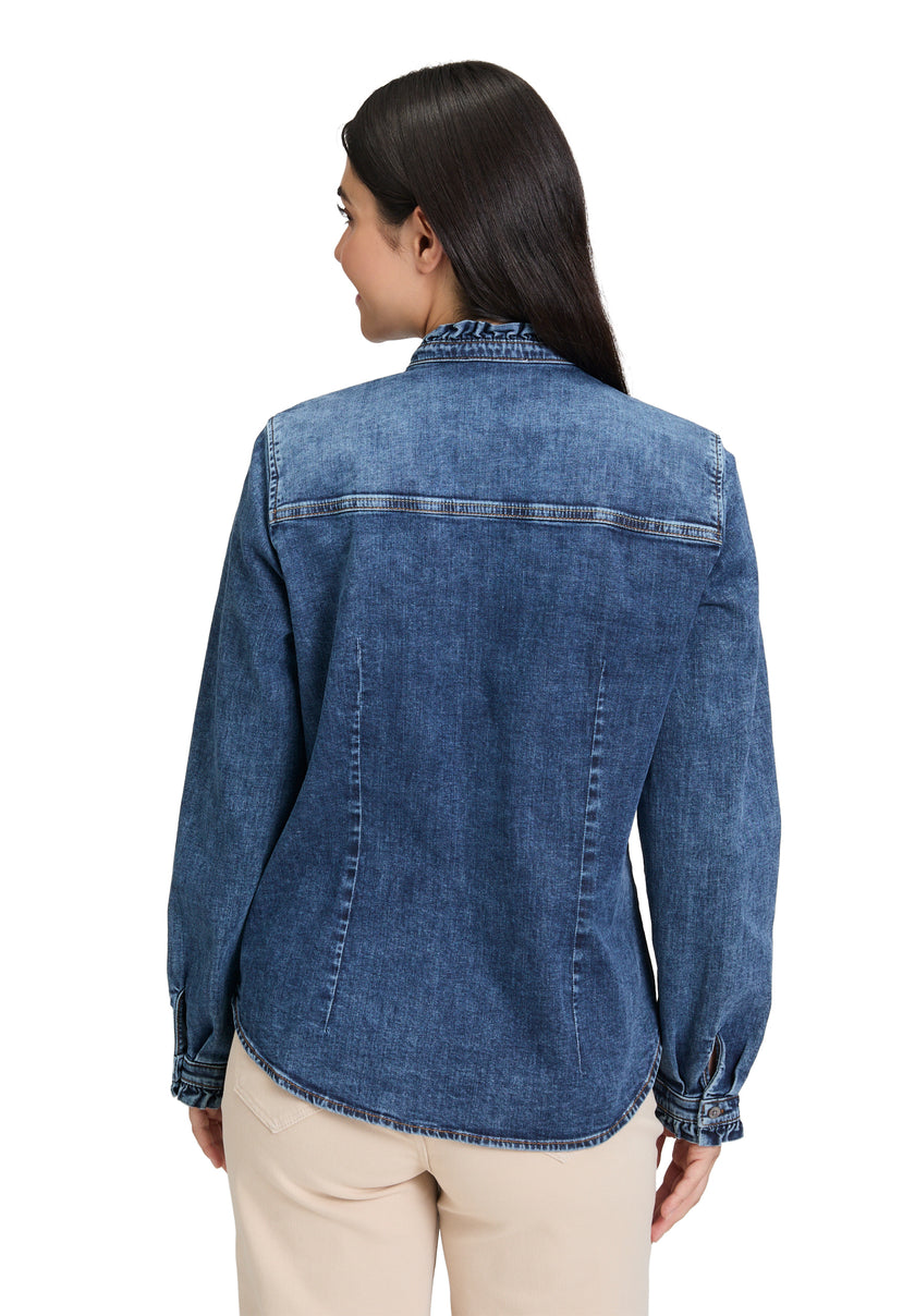 Jeansbluse - Slim Fit