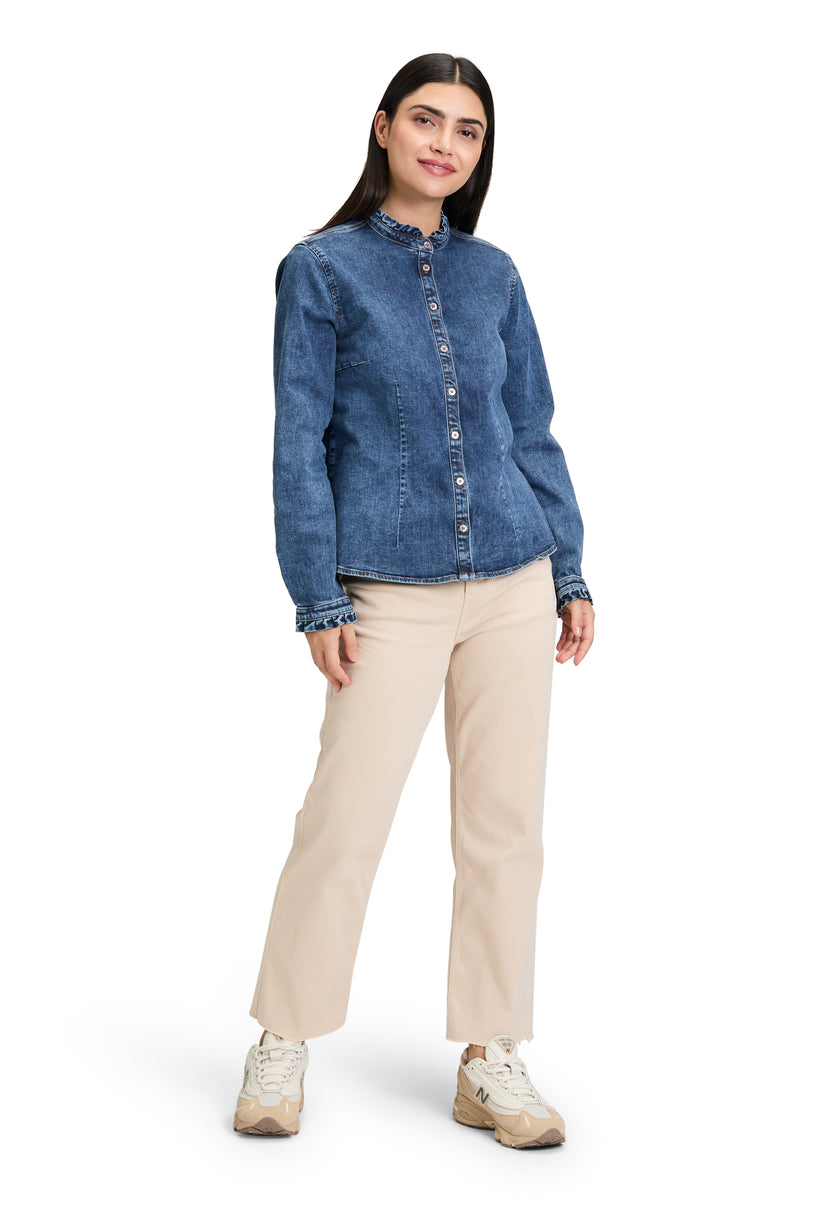 Jeansbluse - Slim Fit