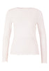 Langarmshirt - Muschelsaum
