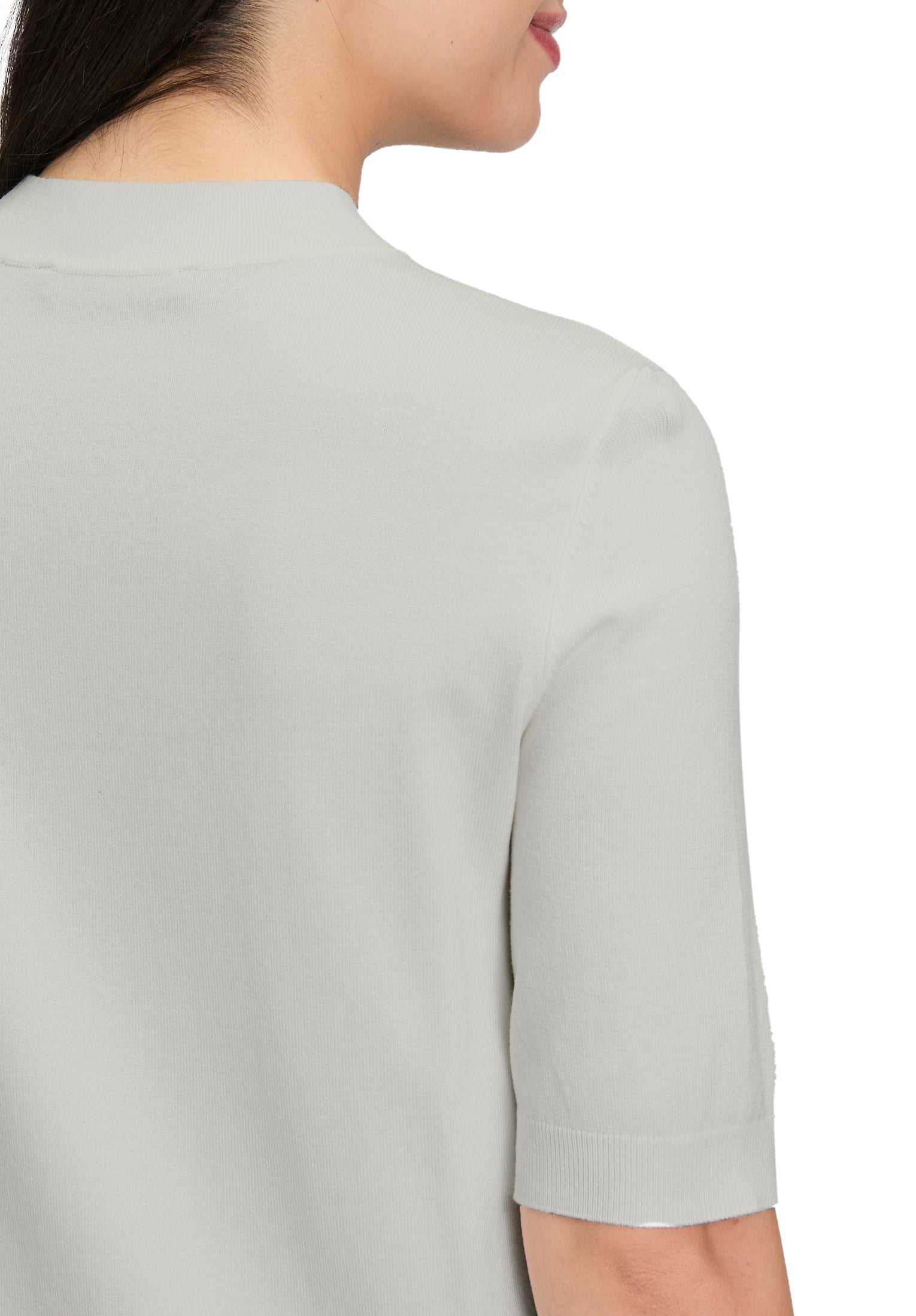 Strickpullover - Stehkragen