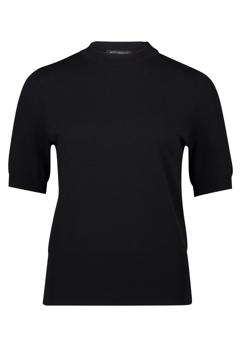 Strickpullover - Stehkragen