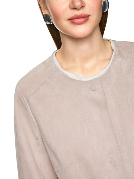 Mantel - Wildleder-Optik