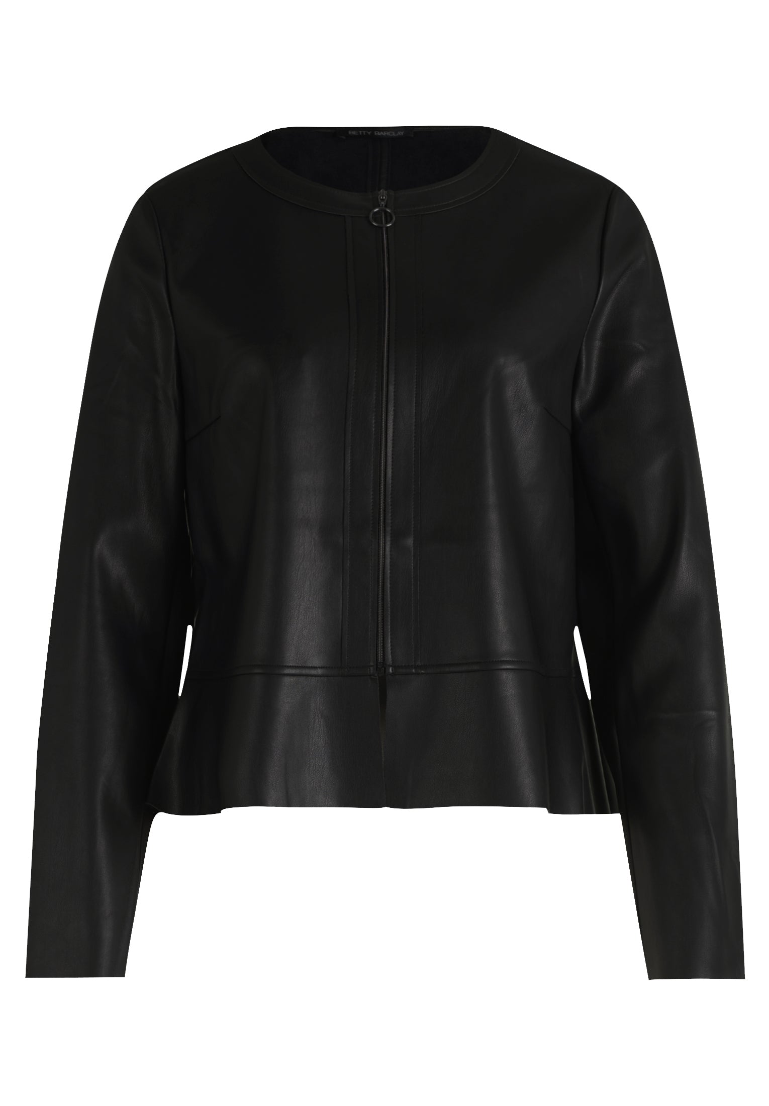 Kurzblazer - Lederimitat