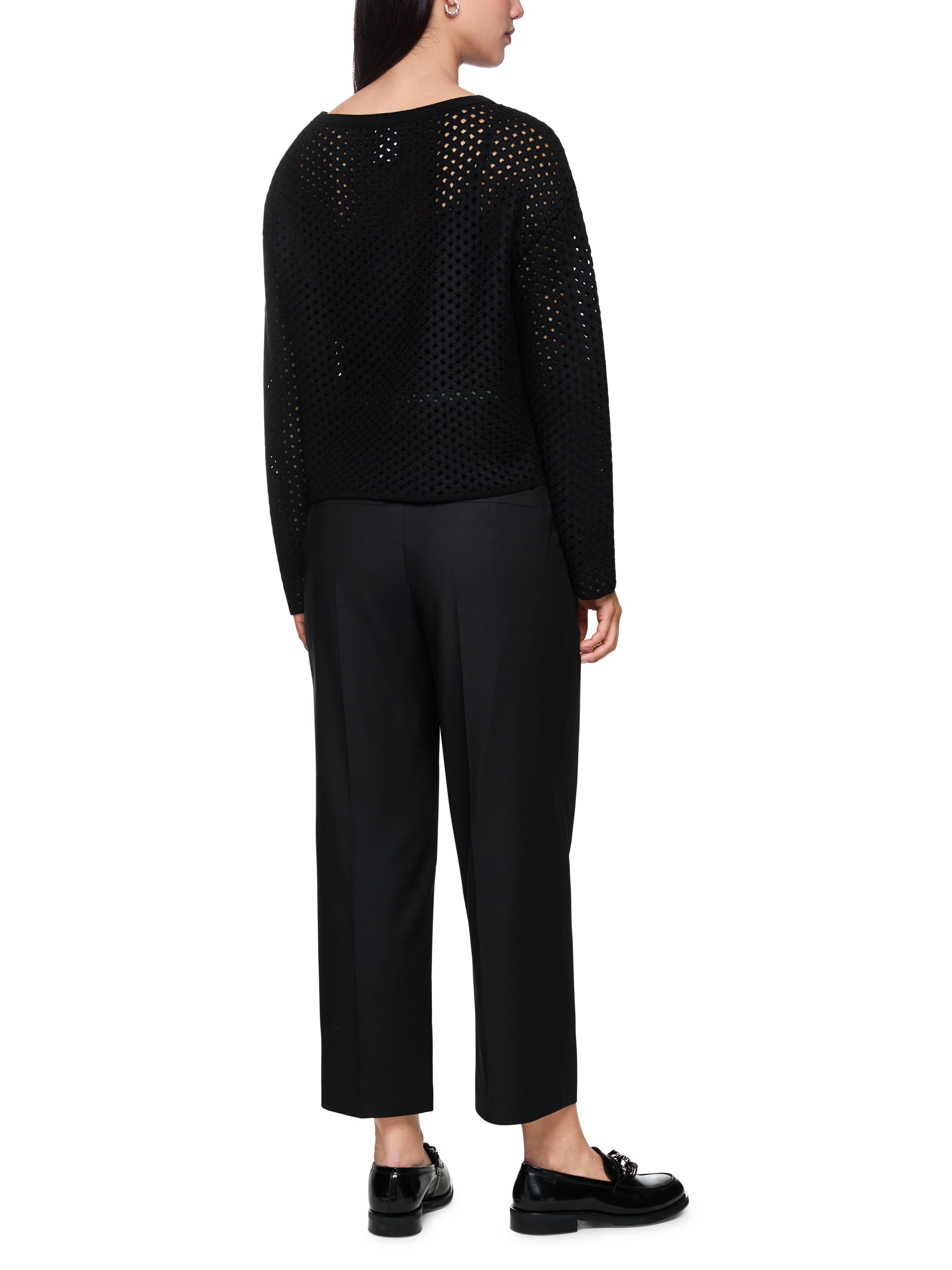 Pullover - Lochstrick