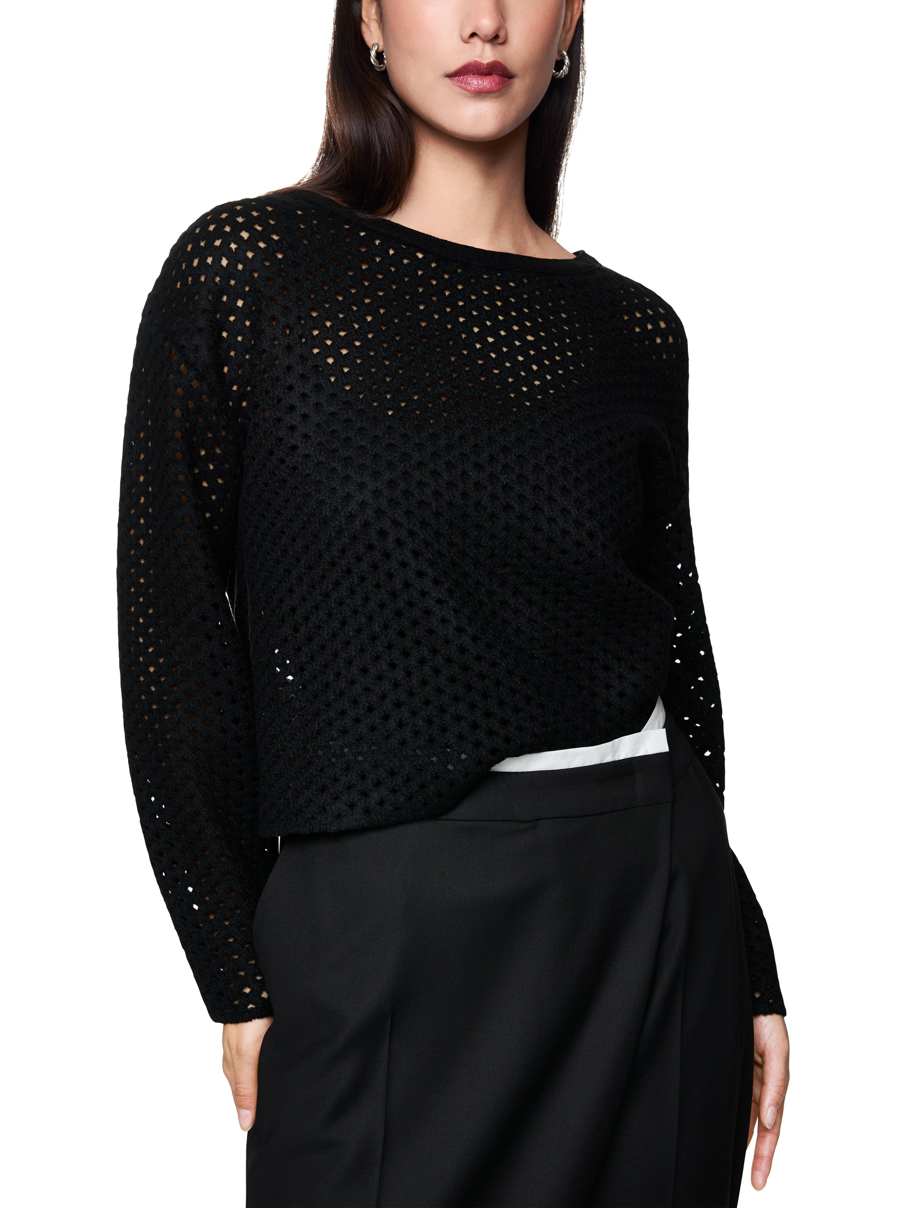 Pullover - Lochstrick