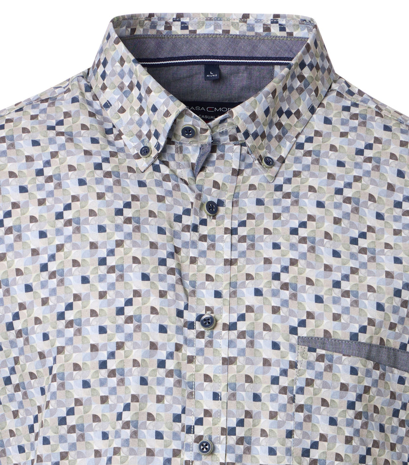 Freizeithemd - Alloverprint