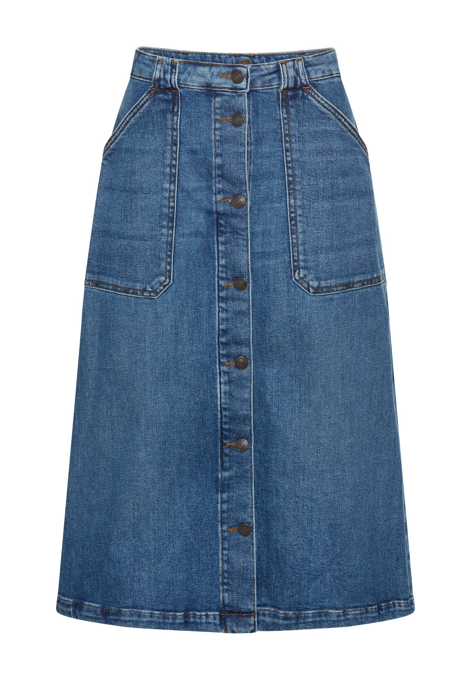 A-Linienrock -Baumwollmix