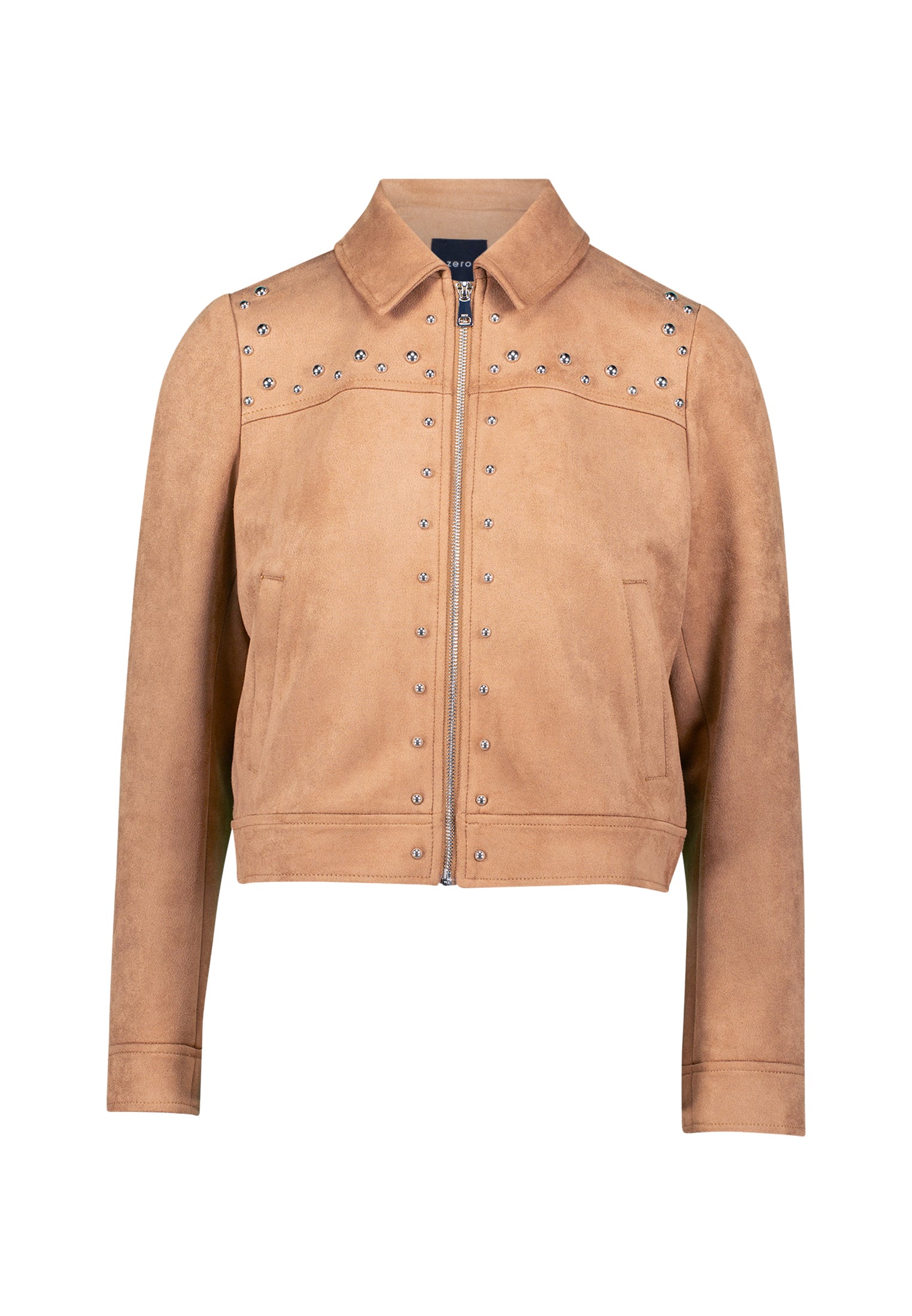 Blazer - Velourslederimitat