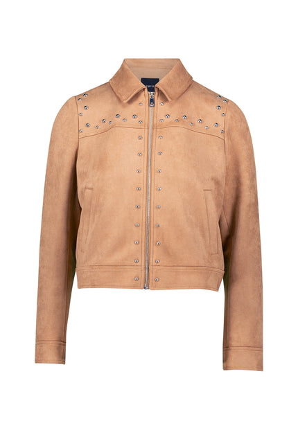 Blazer - Velourslederimitat