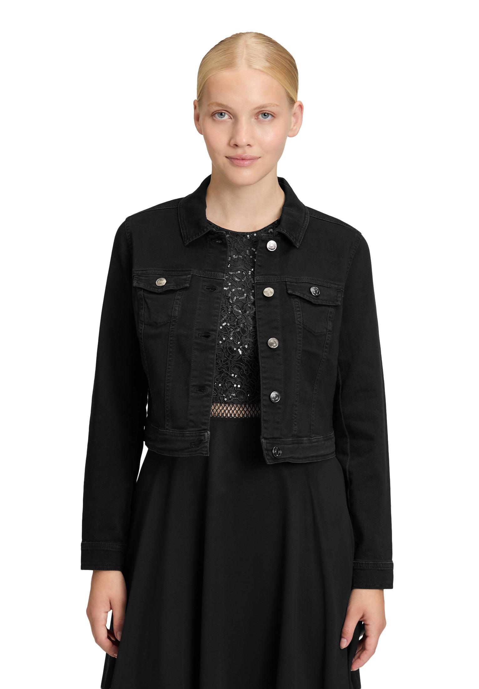 Jeansjacke - Cropped
