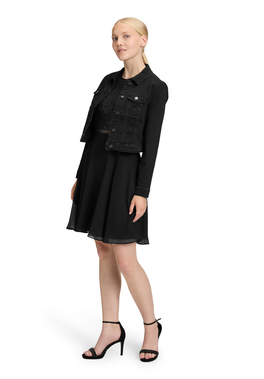 Jeansjacke - Cropped