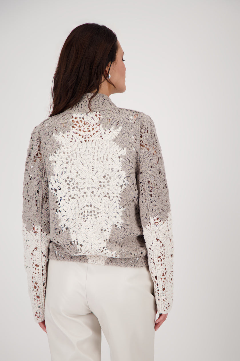 Strickjacke - Baumwollmix