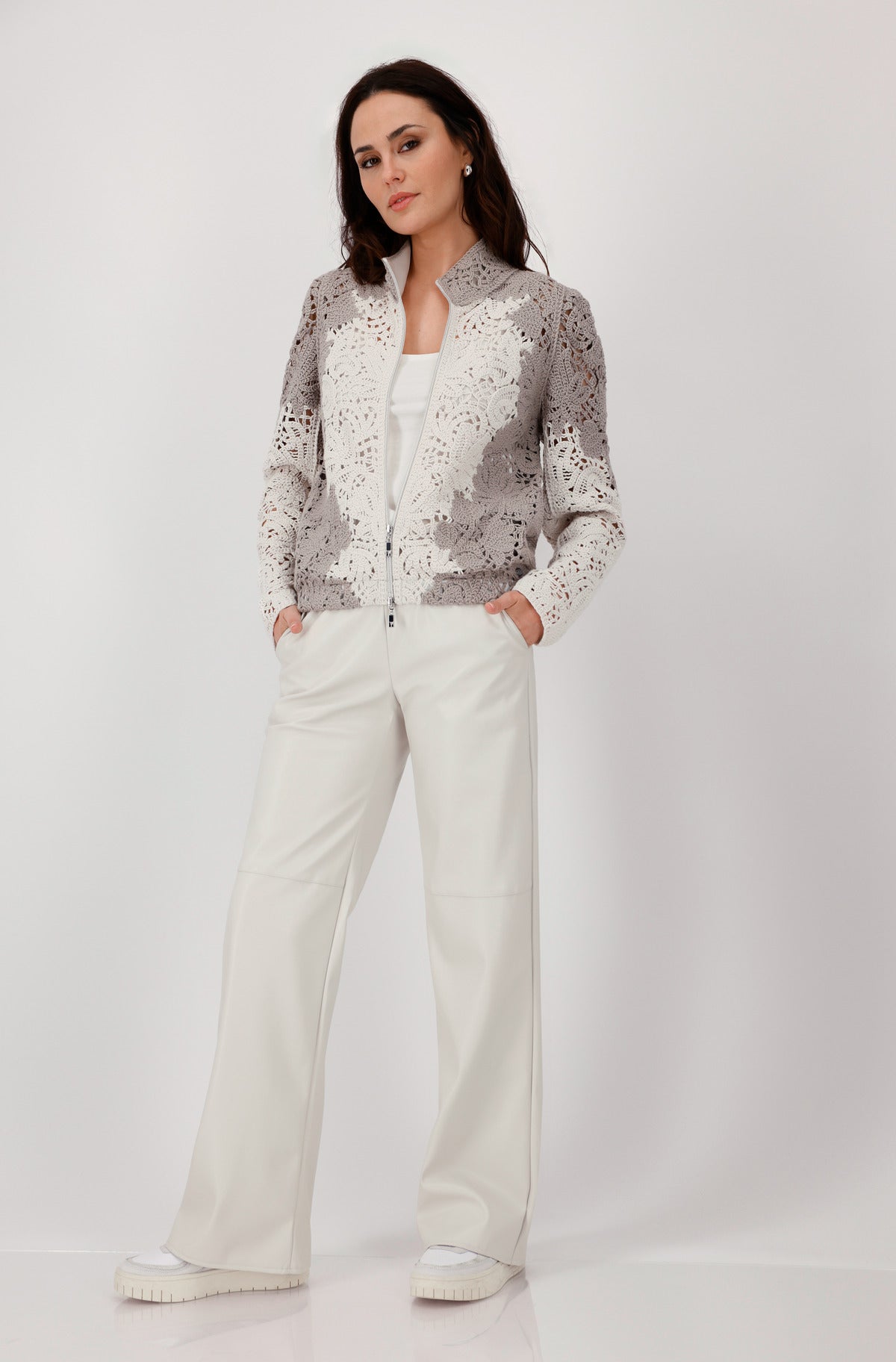 Strickjacke - Baumwollmix