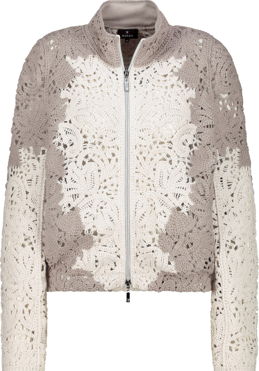 Strickjacke - Baumwollmix