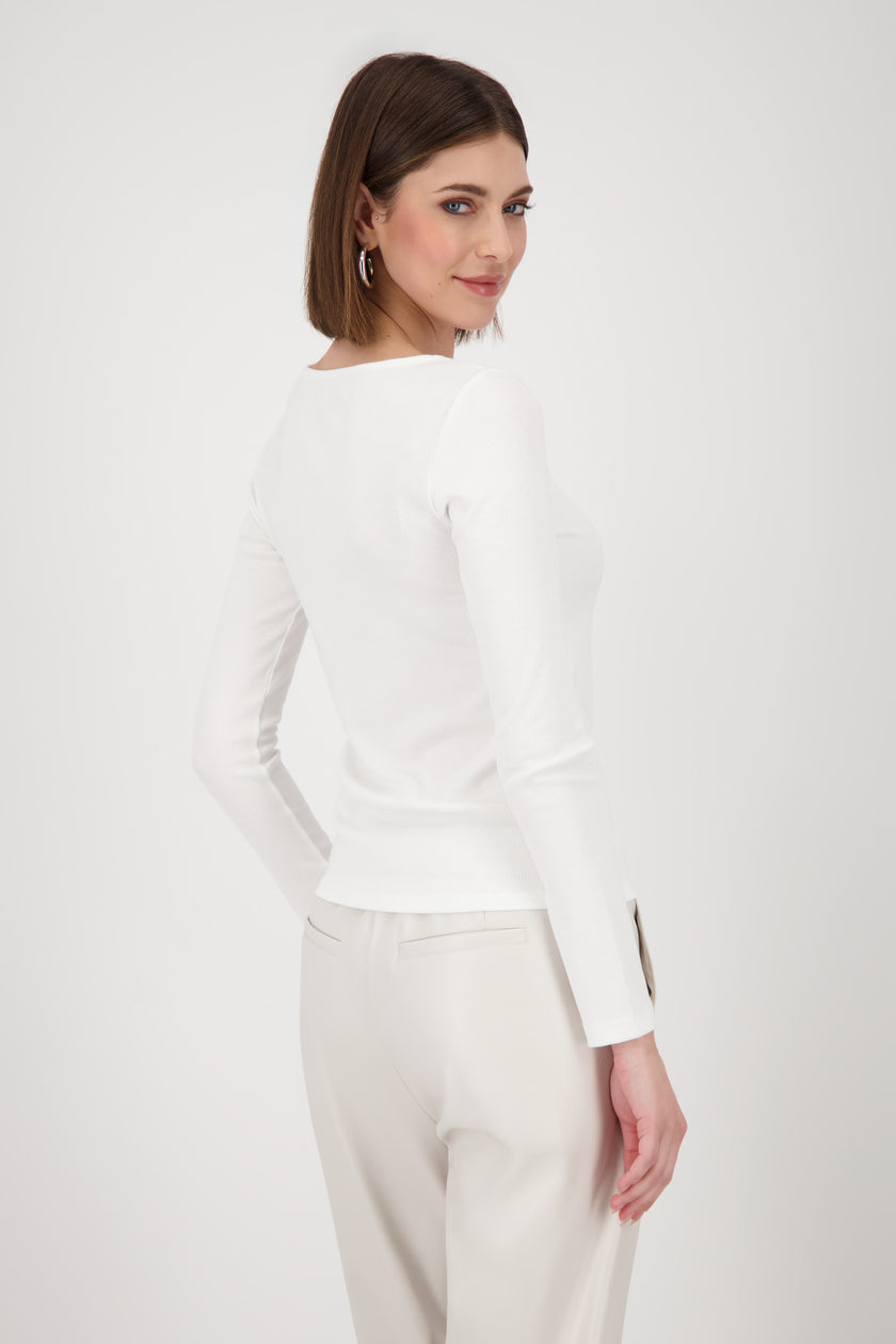 Langarmshirt - Wordingprint