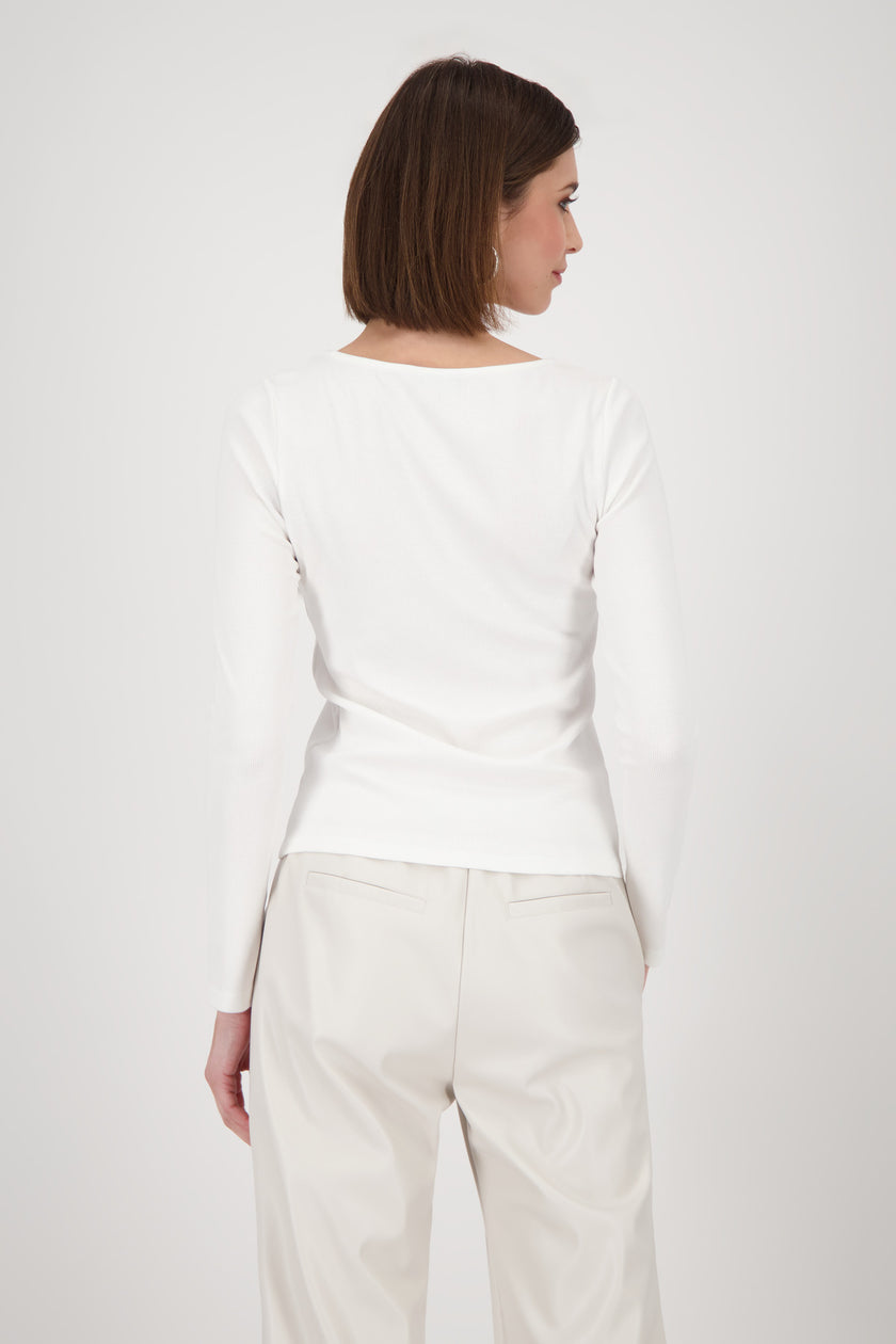 Langarmshirt - Wordingprint