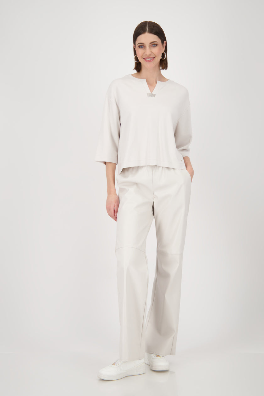 Sweatshirt - Strassbesatz