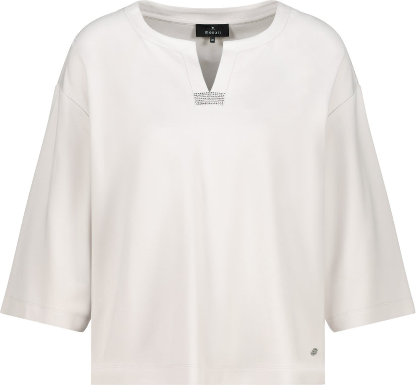 Sweatshirt - Strassbesatz