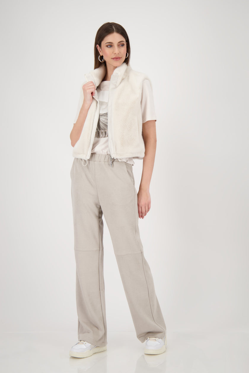 Weste - Teddyplüsch