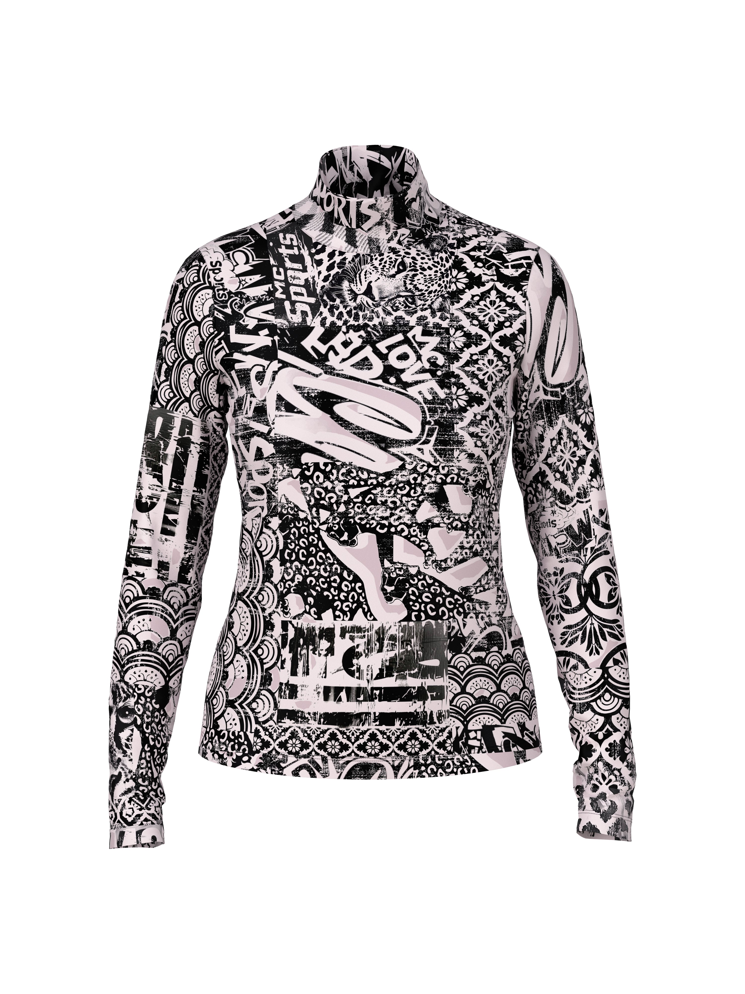 Langarmshirt - Turtleneck