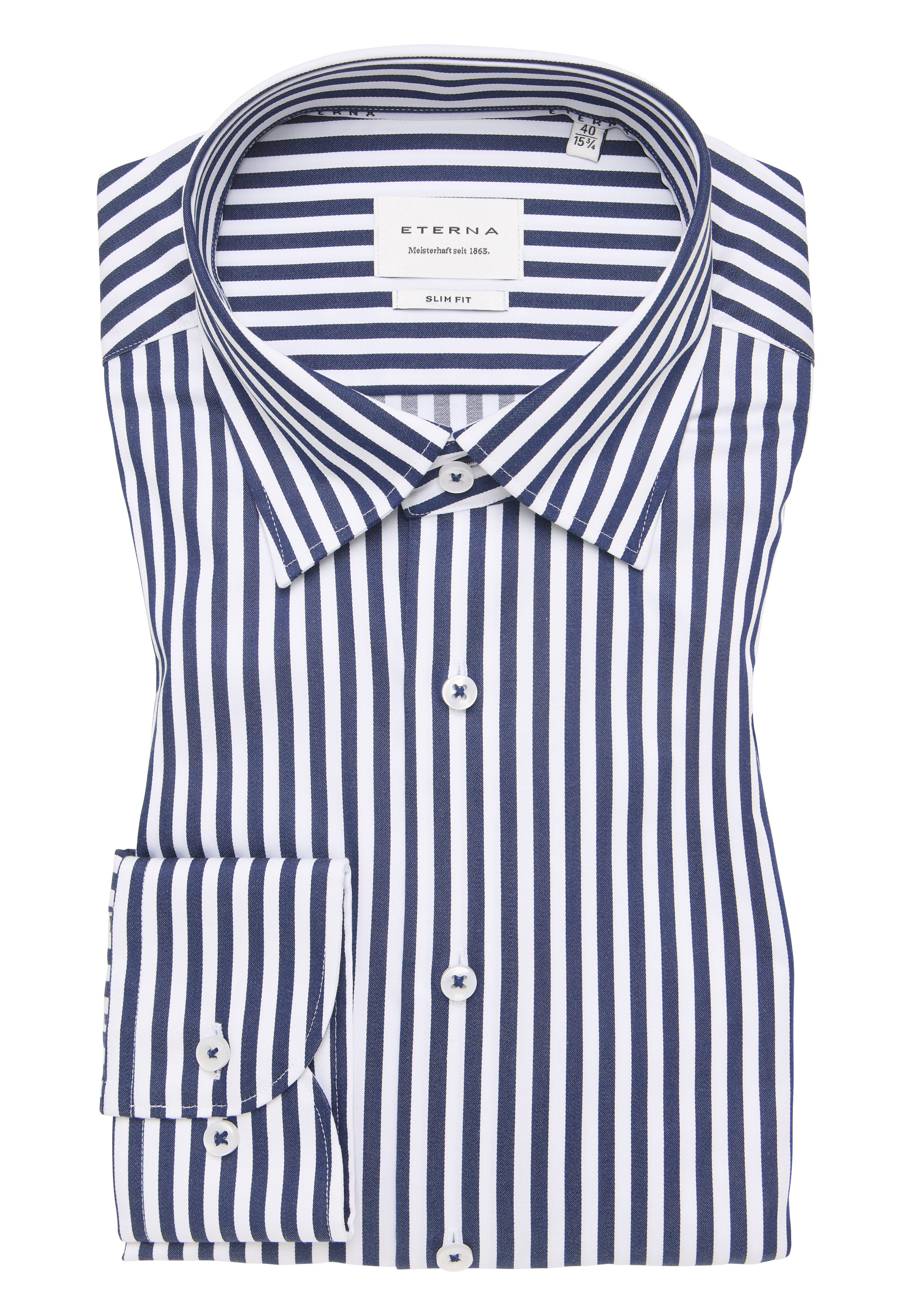 Cityhemd - Satin-Optik