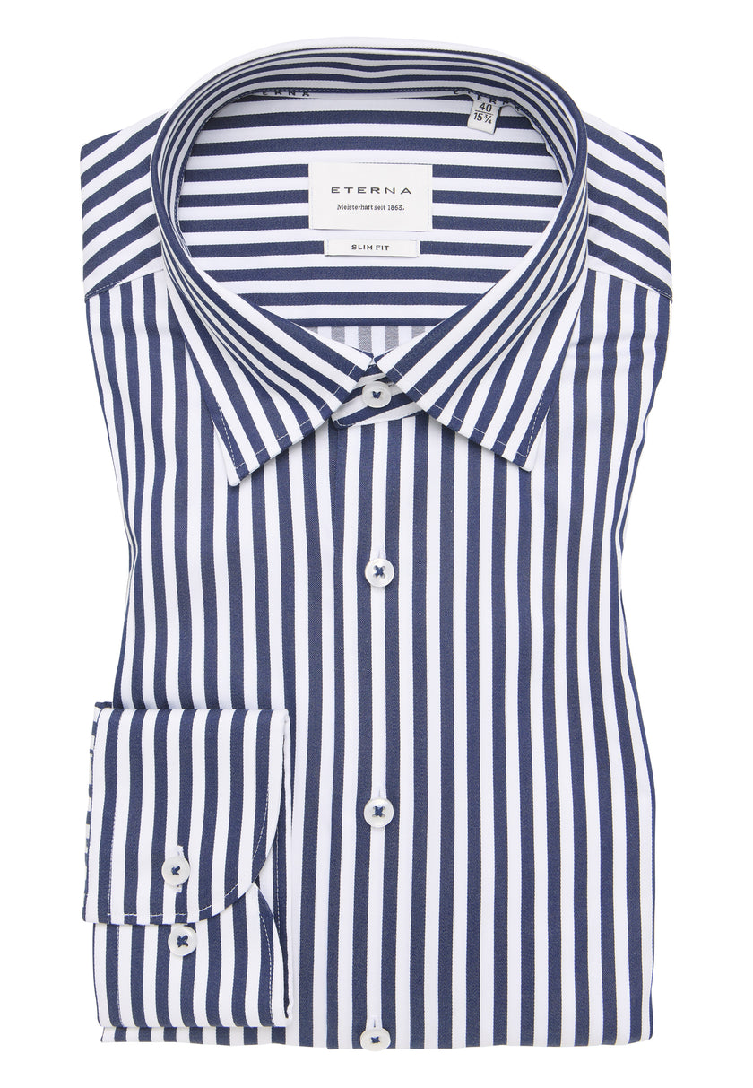 Cityhemd - Satin-Optik