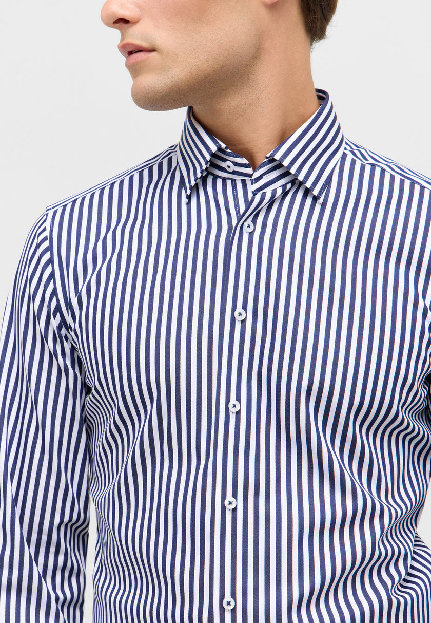 Cityhemd - Satin-Optik