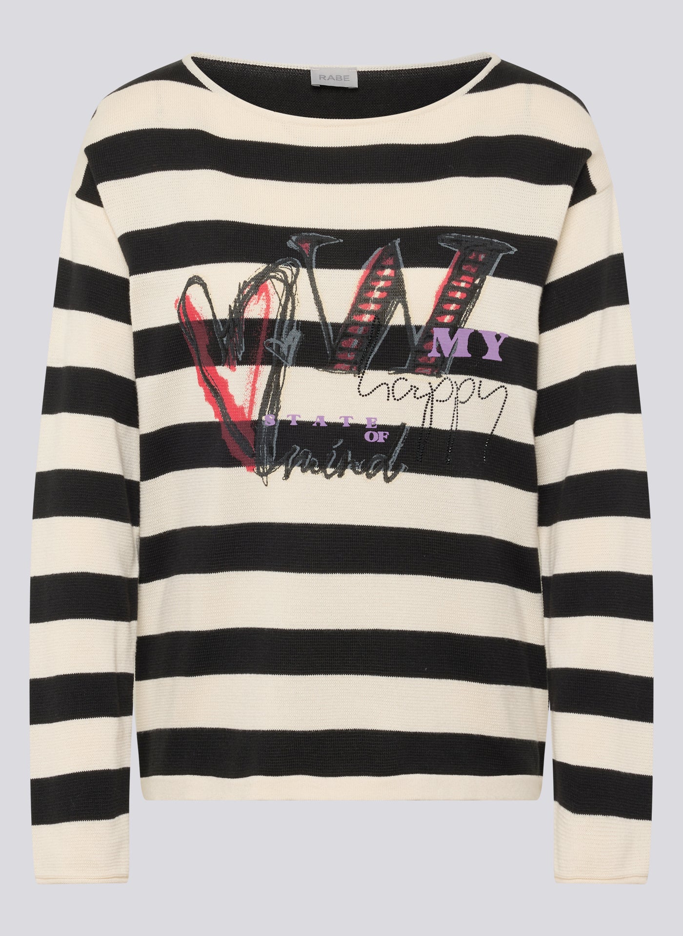 Leichtstrick-Pullover - Vintage Vibe