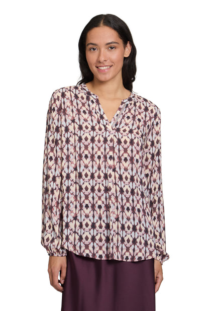 Blusenshirt - Alloverprint