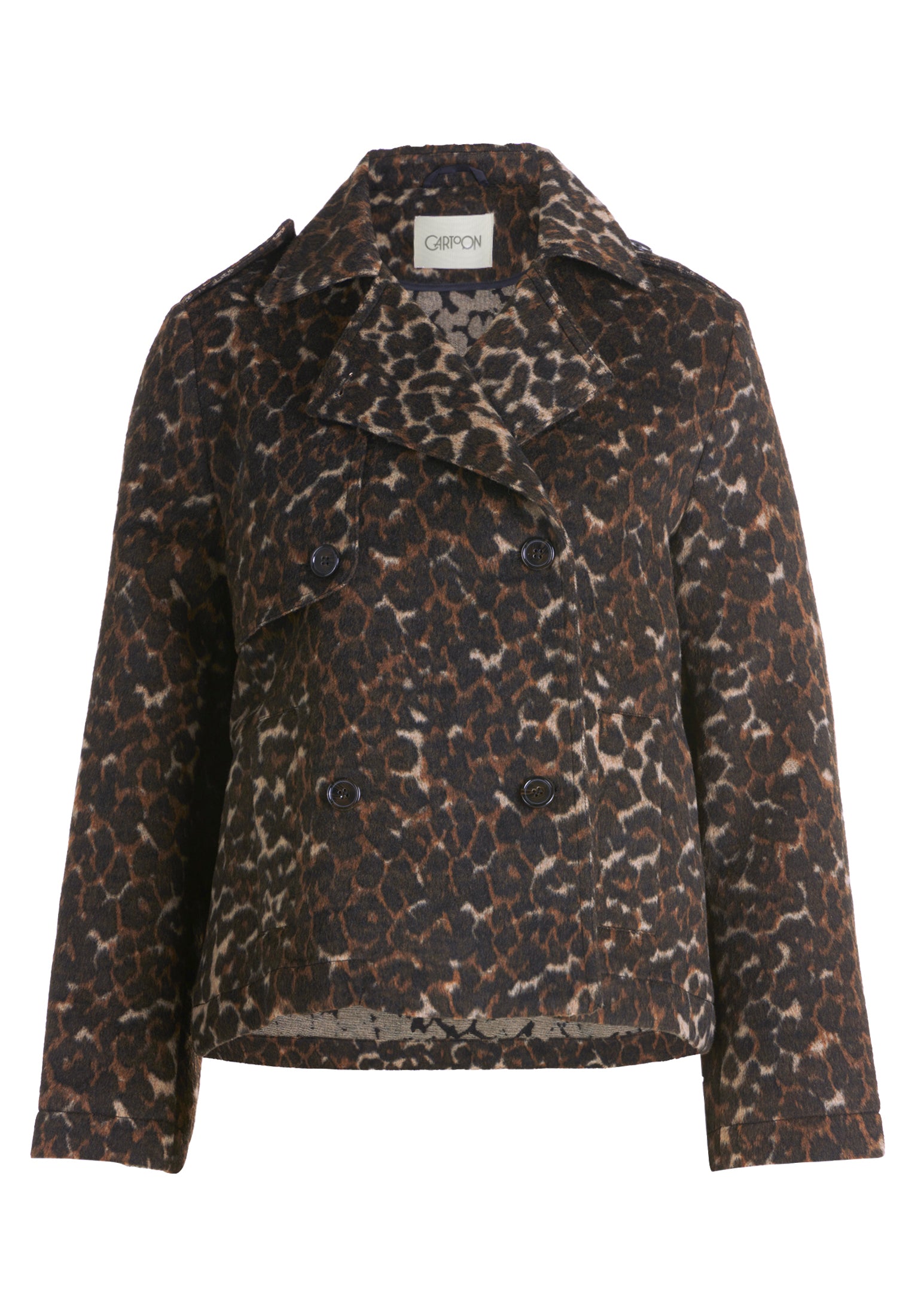 Kurztrench  - Animalprint