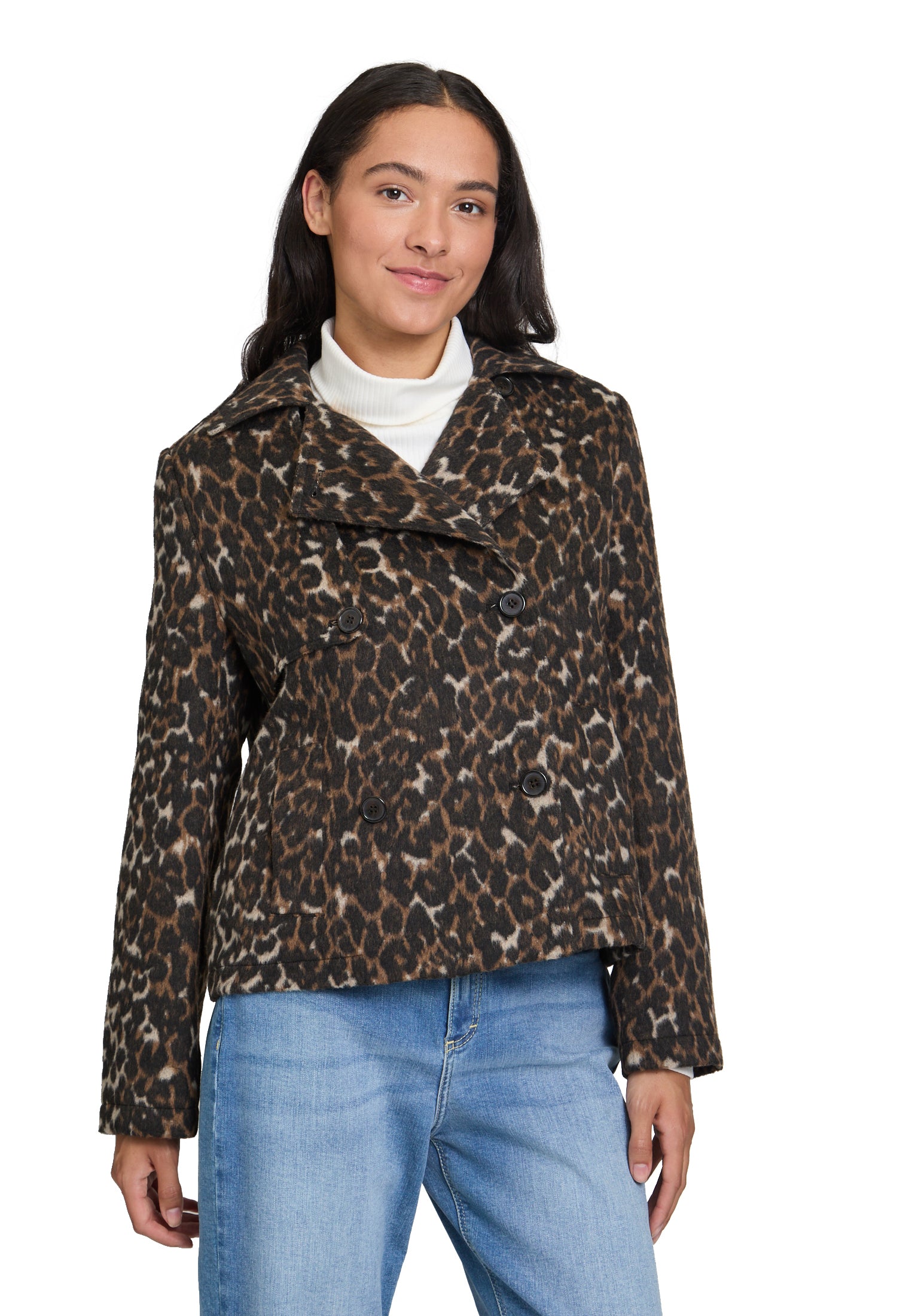 Kurztrench  - Animalprint