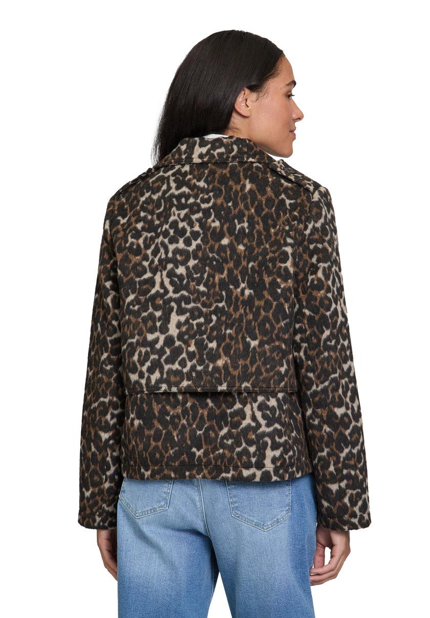 Kurztrench  - Animalprint
