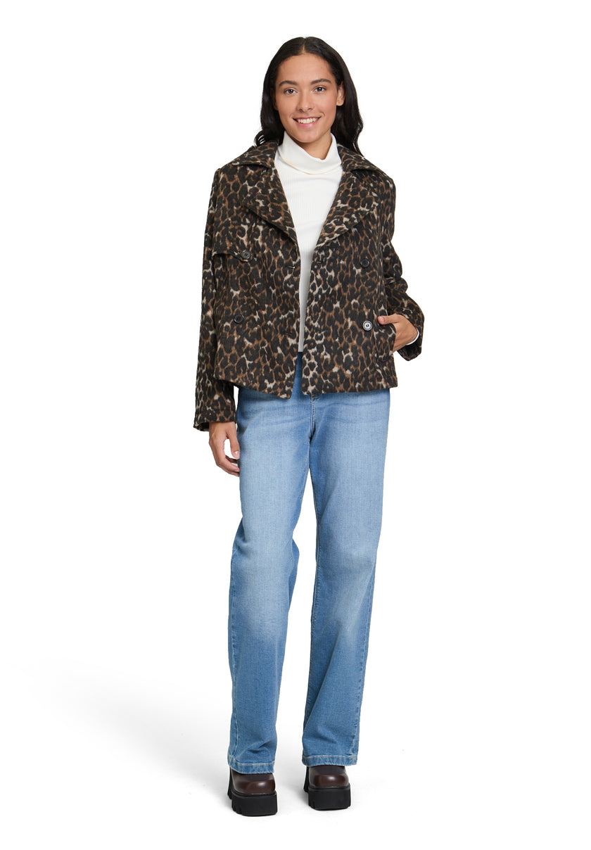 Kurztrench  - Animalprint