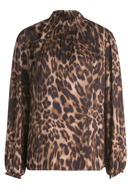 Schlupfbluse - Animalprint