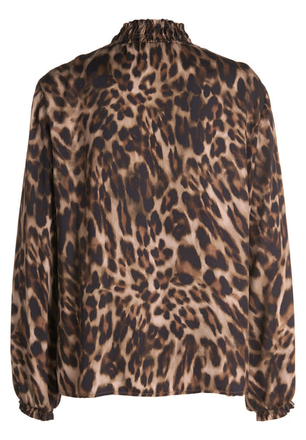 Schlupfbluse - Animalprint