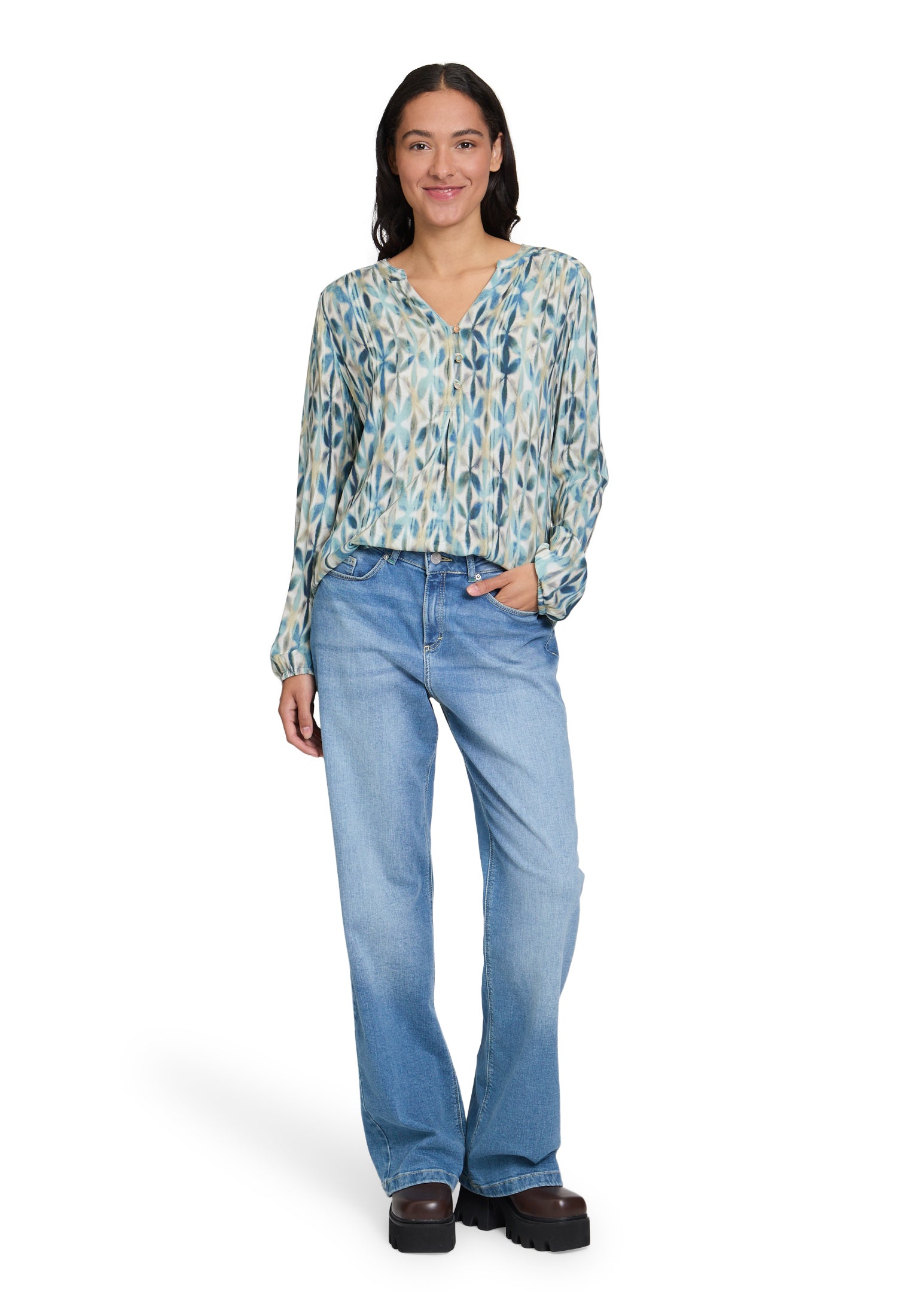 Bluse - Alloverprint