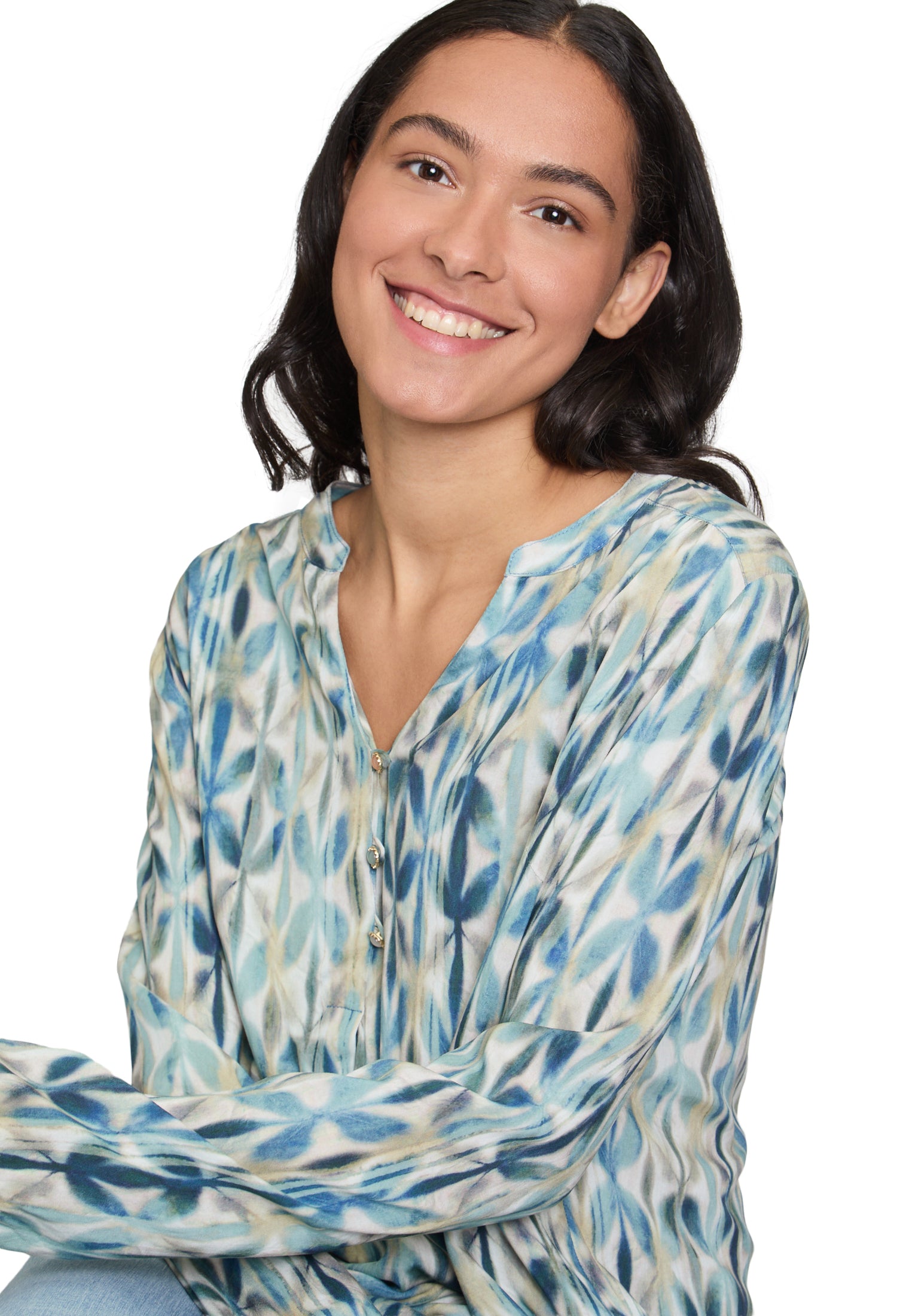 Bluse - Alloverprint