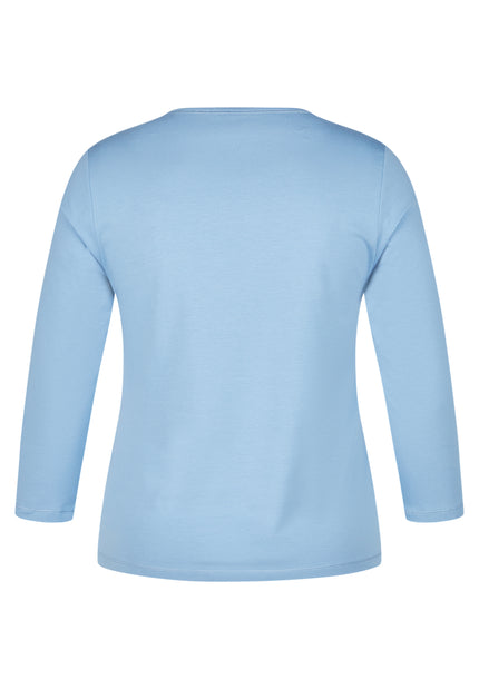 T-Shirt - 3/4 Arm - Nordic Blue