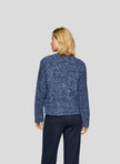 Strickjacke - Nordic Blue