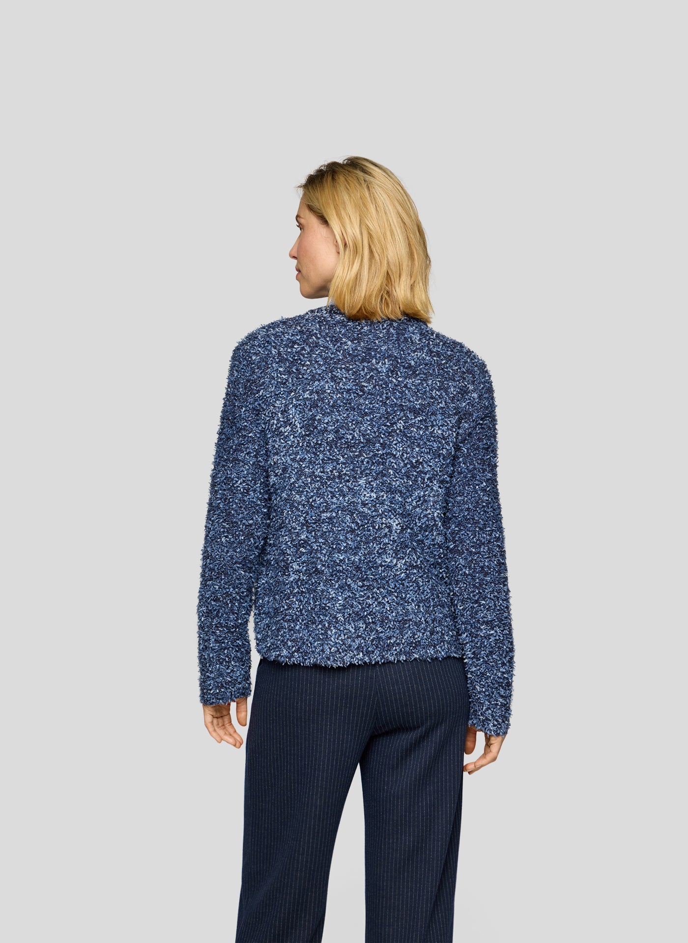 Strickjacke - Nordic Blue